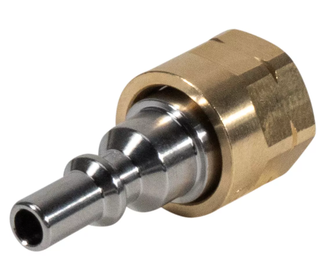 Stecknippel D1 3/8 IG LH