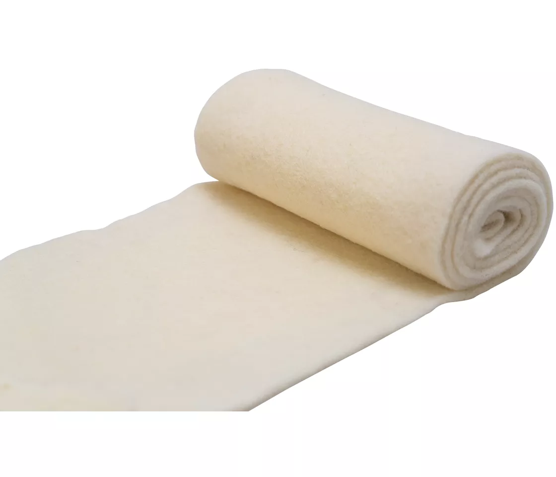 Bande de laine naturelle