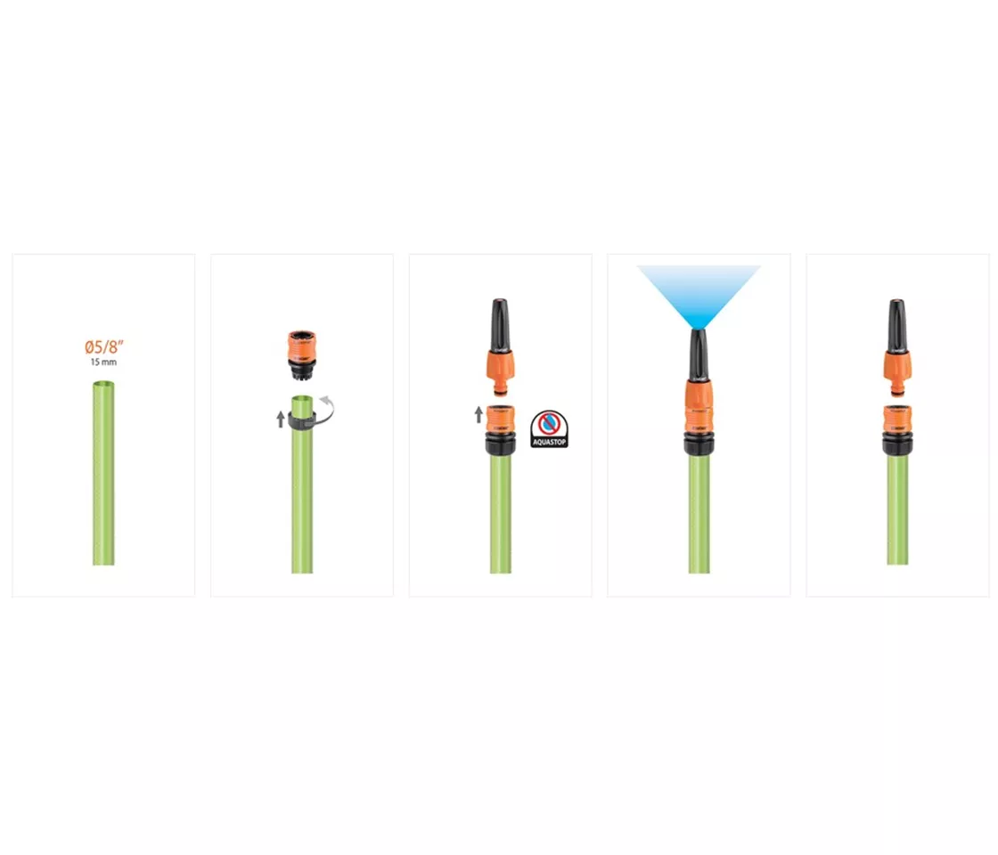 CLABER Kupplung autom. 5/8