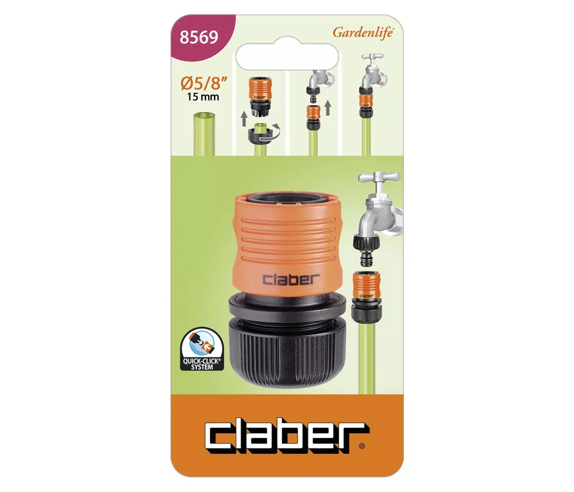 CLABER Kupplung autom. 5/8