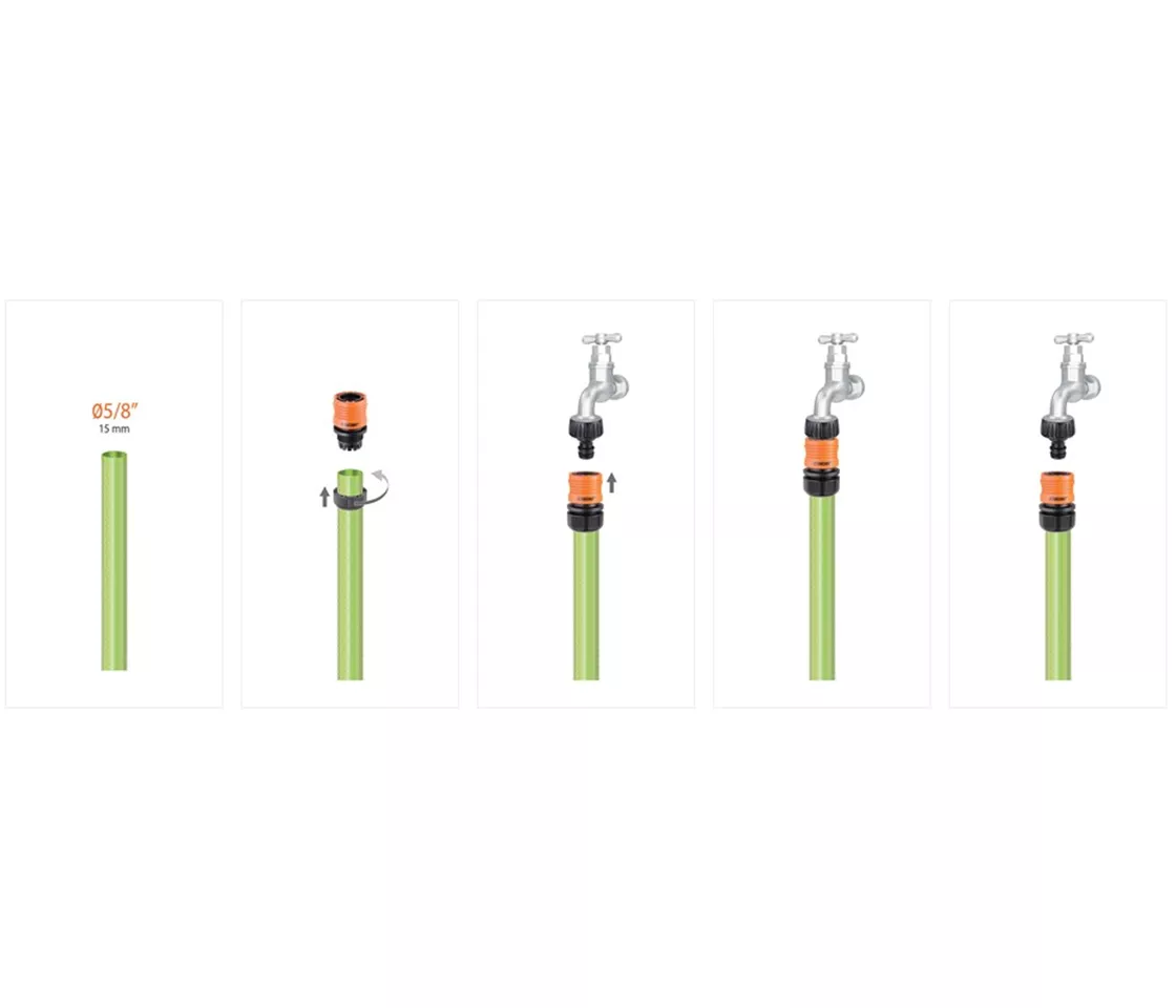 CLABER Kupplung autom. 5/8