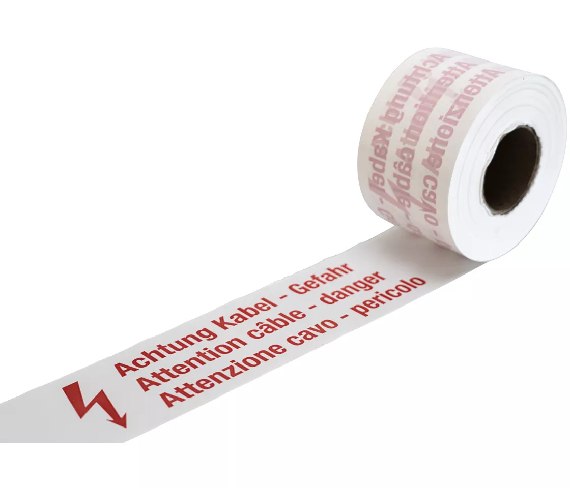 PE Warnband Verlegung Erdreich