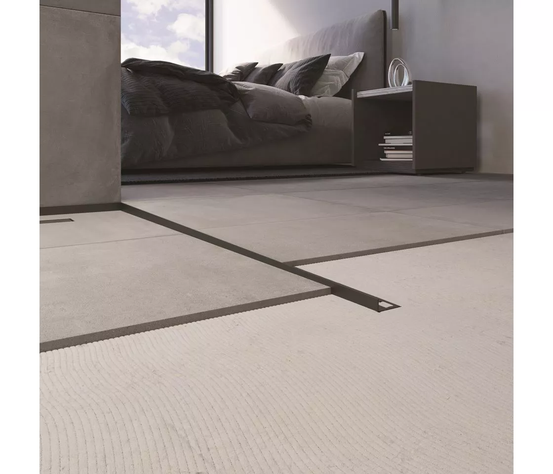 1-tlg Gefälle 2% schwarz