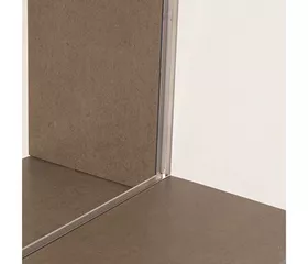 Duschprofil U gebürstet 22460602 Anpassungsprofil (Bodenbelagsp