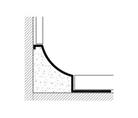 Typ GV weiss 22460604 Übergangsprofil (Bodenbelagspr